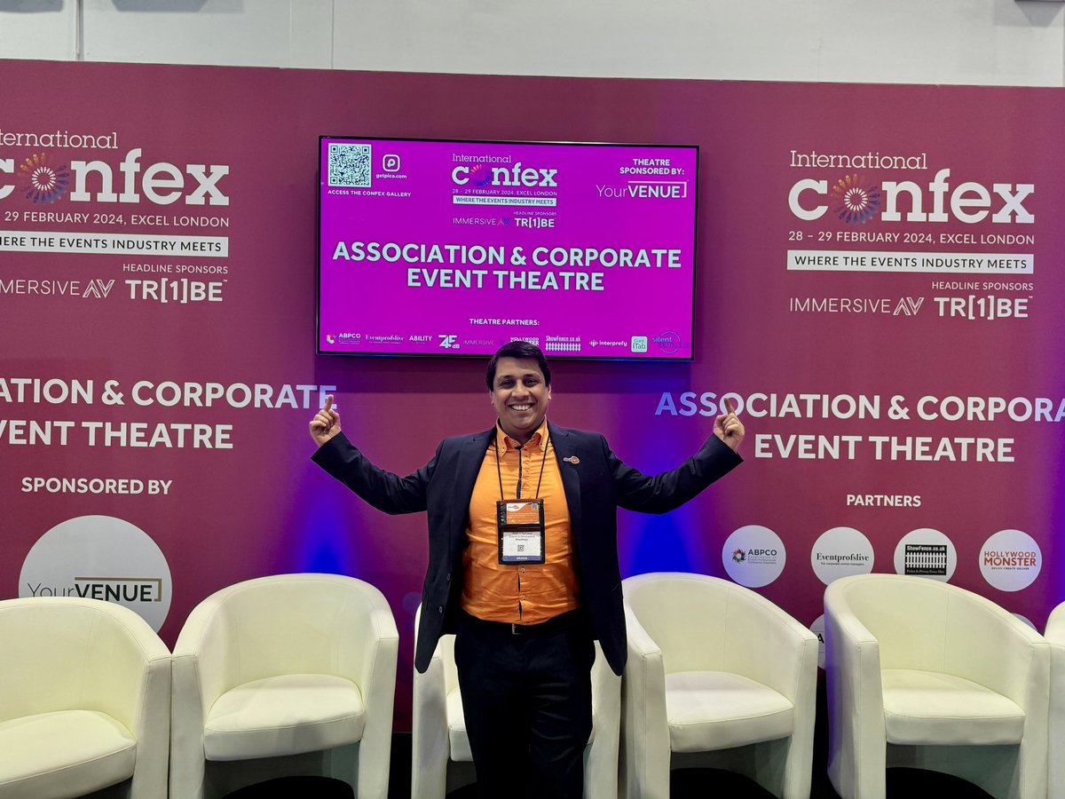 Shocklogic (@shocklogic) on Twitter photo Our Head of Tech Support & Development <a href="/sl_Pritesh/">Pritesh Mawdia</a> will be speaking at 10:50 on how to empower associations with tech. We hope to see you there!
<a href="/IntlConfex/">International Confex</a> #Confex2024 #SeeYouAtConfex #eventtech #eventprofs Our Head of Tech Support & Development <a href="/sl_Pritesh/">Pritesh Mawdia</a> will be speaking at 10:50 on how to empower associations with tech. We hope to see you there!
<a href="/IntlConfex/">International Confex</a> #Confex2024 #SeeYouAtConfex #eventtech #eventprofs