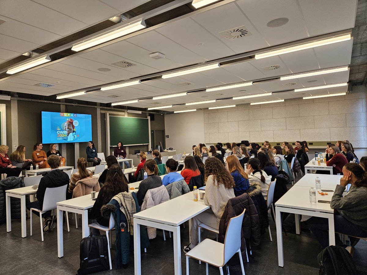 Super proud to share the success of the @IUPAC Global Women’s Breakfast held at @KU_Leuven! With the support of @KULeuvenChemie, we hosted over 60 enthusiastic participants. A big shoutout to our speakers for their openness during the Q&A session👩‍🔬 #GWB2024 #WomeninSTEM