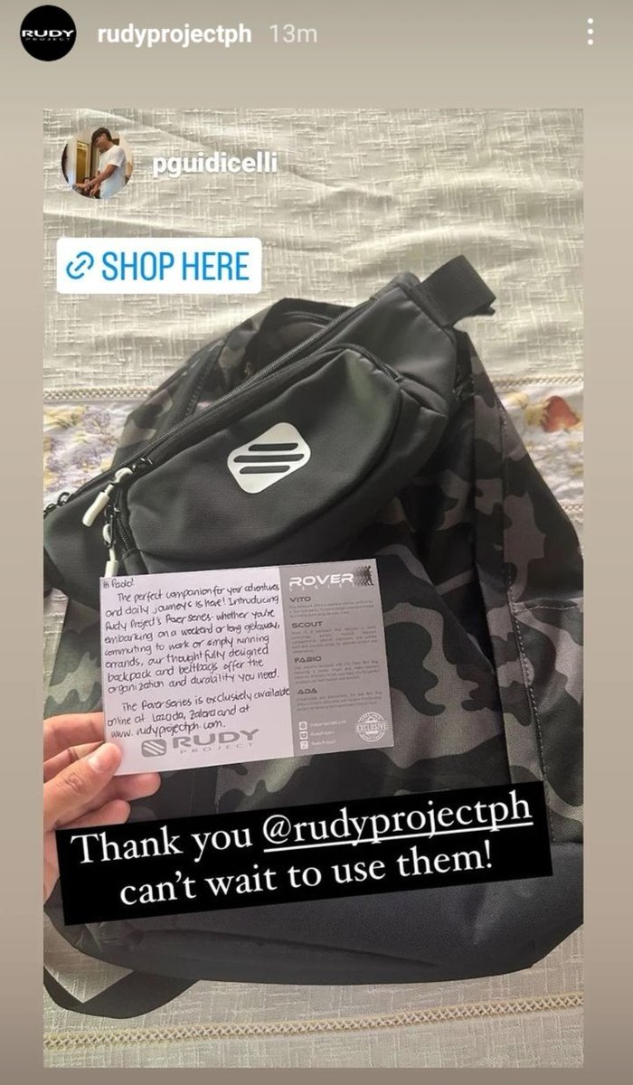 M_____F_____G's tweet image. 👌 @RudyProjectPH @mateoguidicelli #MatteoGuidicelli #PaoloGuidicelli 
#RudyProject