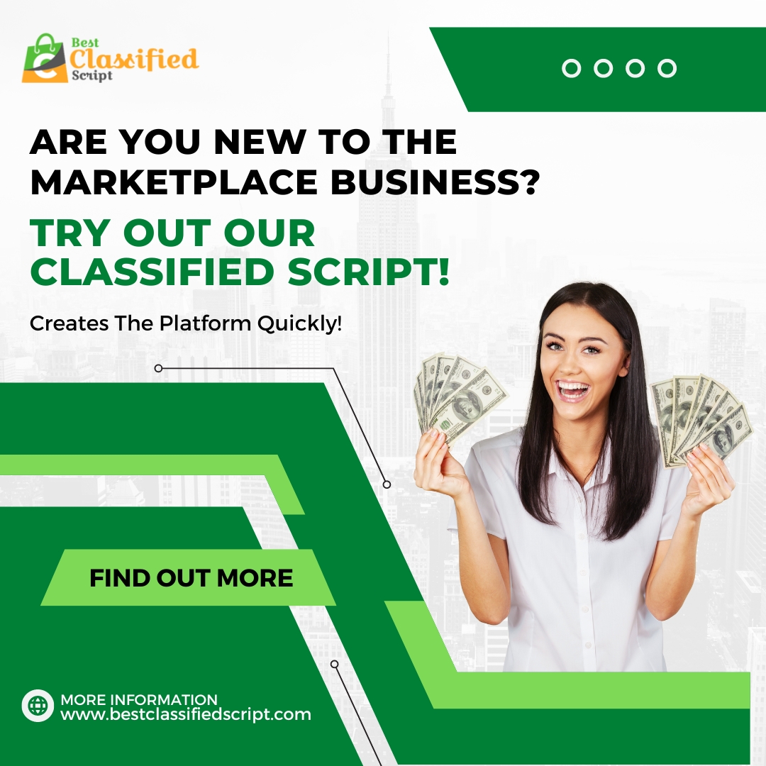 buyclassified's tweet image. While you are new to digital business, you can easily grab a #PHPscript and start earning from it today.
The script includes every other advanced feature along with many revenue generation streams.
For a free demo, reach us today!
☎️ +91 90511 41321
🌐 bestclassifiedscript.com