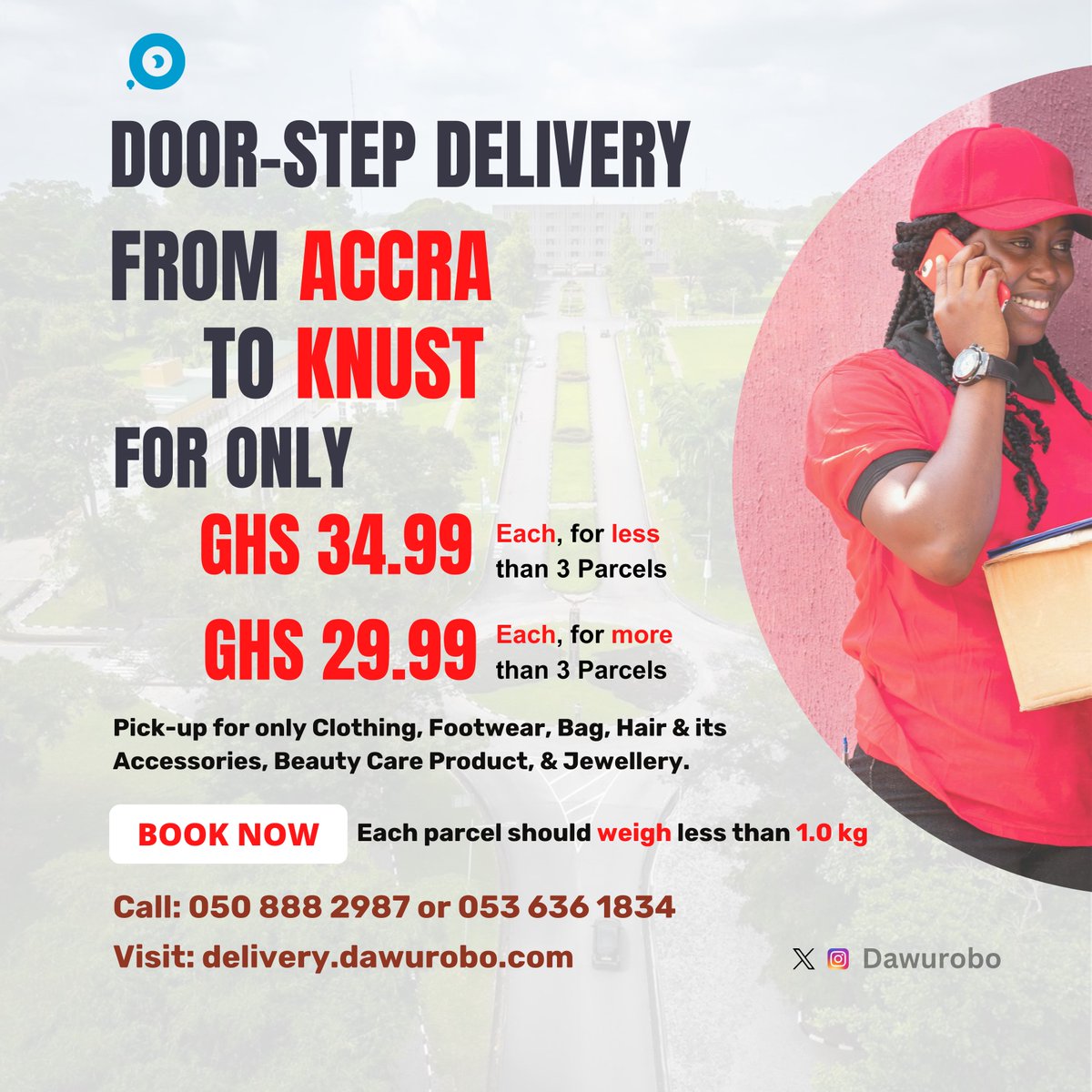 Your most affordable delivery service is here. Book a delivery from Accra to KNUST with delivery.dawurobo.com today!
#SONA2024 #PayPharmDHouseofficersNow #StateOfNothingAddress 
State of the Nation
Sister Derby