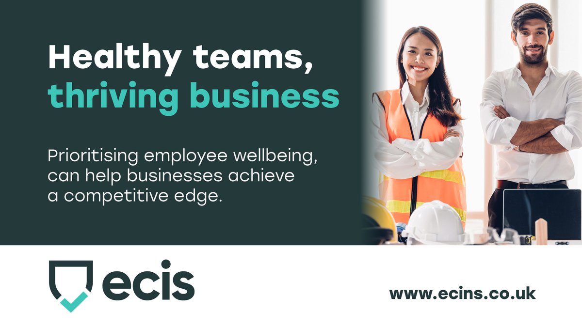 By prioritising employee wellbeing, from physical and mental health to work-life balance, businesses can help deliver a competitive edge. Explore how investing in Private Medical Insurance with ECIS can play a part in transforming your business. ecins.co.uk/healthy-teams-…