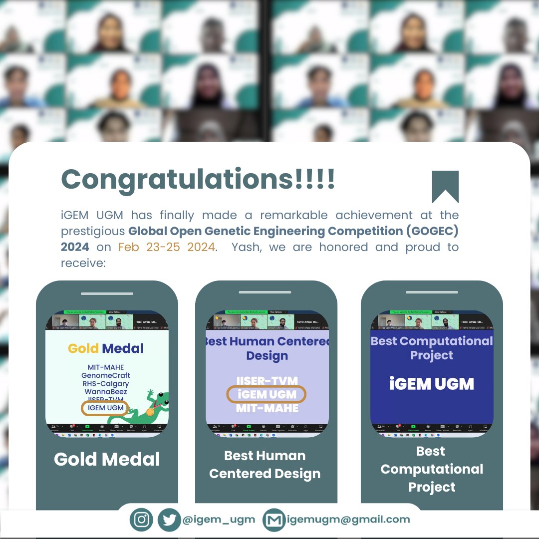 iGEM UGM 2025 tweet media