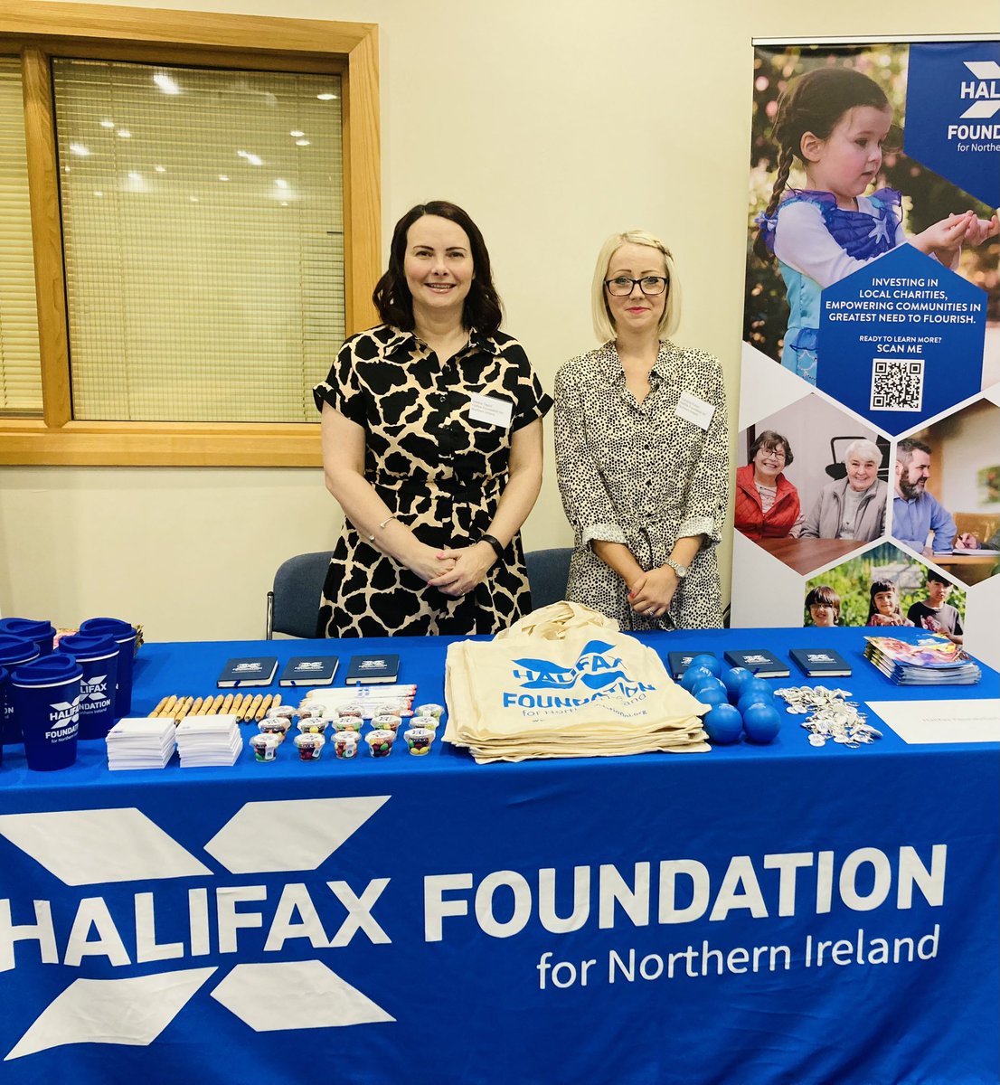 Great to be at @NICVA Funding Fair today to highlight our new grant programmes and connect with charities. #ConnectingCommunitieswithFunders