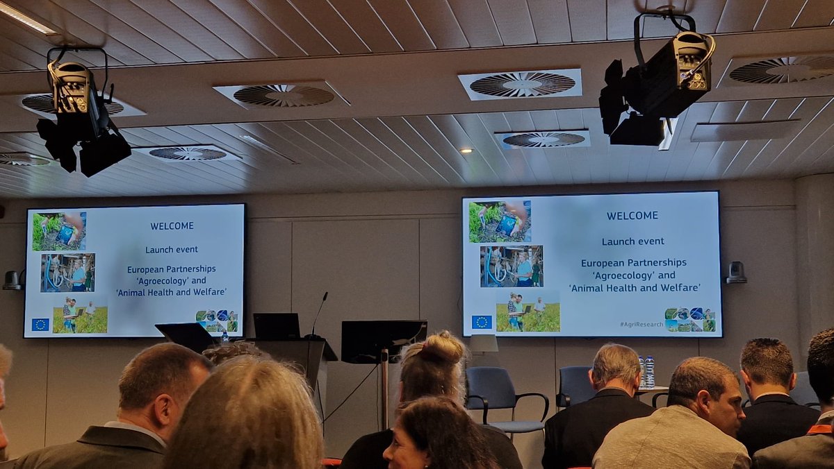 Really happy to attend the Launch event of the EU Partnerships on Agroecology and on Animal Health and Welfare, representing #LifeWatchERIC A beginning of a challenging learning process to foster sustainable production in the EU! Thanks #AgriResearch #agroecology #horizoneurope