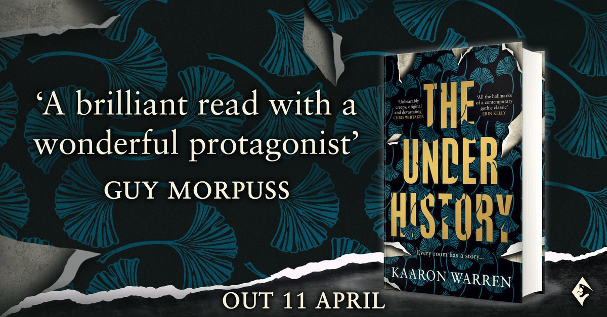 As Pera completes the last haunted house tour of the season, an unexpected group of dangerous men arrive. But they soon learn that she is far from helpless. After all, death seems to follow her wherever she goes... #TheUnderhistory by @KaaronWarren is coming on April 11👻
