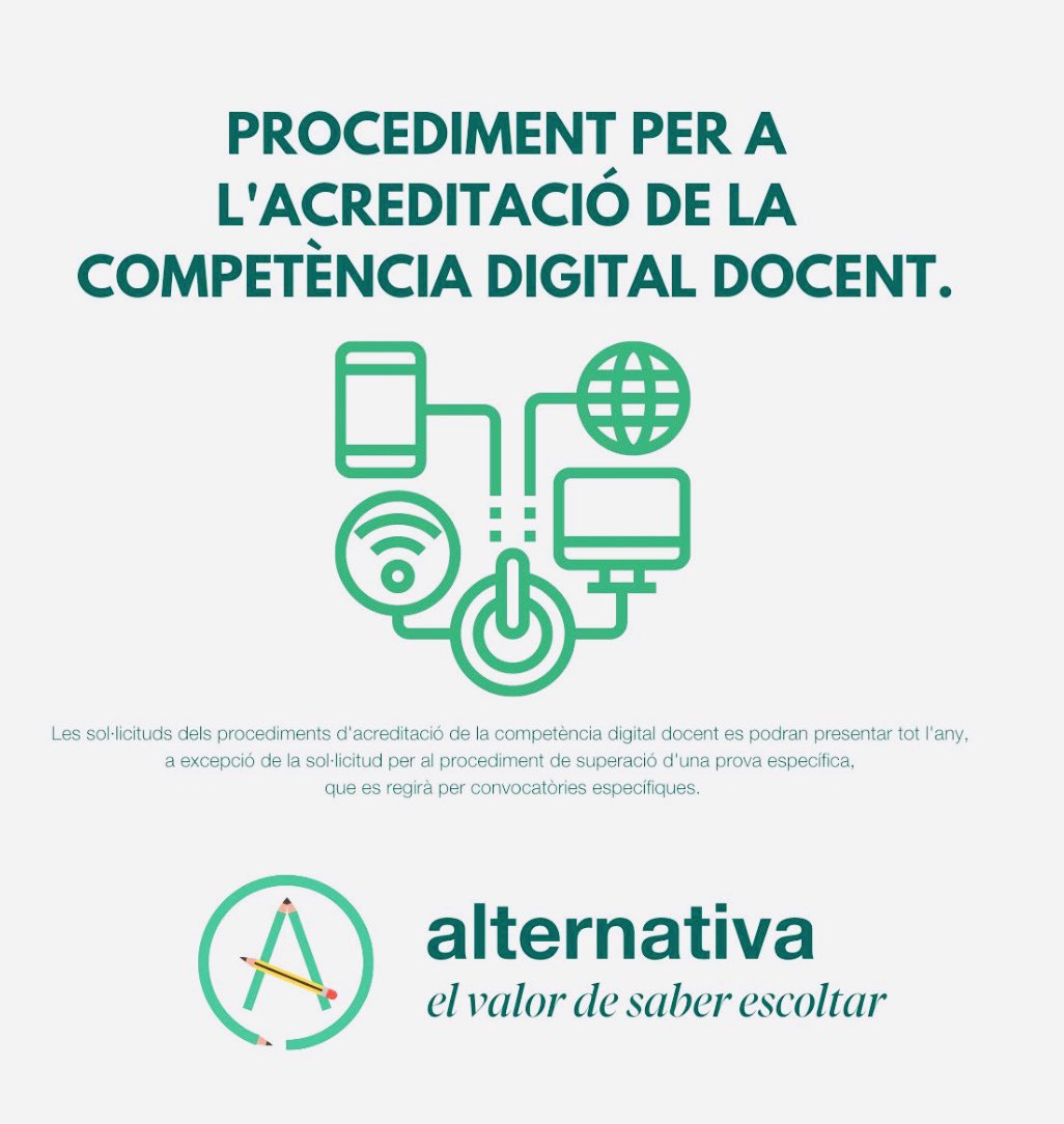 SindAlternativa's tweet photo. Sindicat Alternativa demana des de 2023 que es convalidin d’ofici els #nivells A1 /A2 a tots els #docents, amb la tasca del #confinament del curs 2020-2021. https://t.co/8m4n4MEmwA