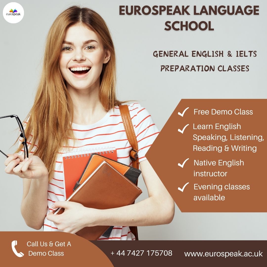 Join our General English & IELTS Classes, with flexible evening schedules available. Book a demo class today! 
Contact: +44 7427 175708

#languagelearning #ieltspreparation #democlass #studyenglish #studyenglishabroad #UK #southampton #EuroSpeak #learningisfunwithus