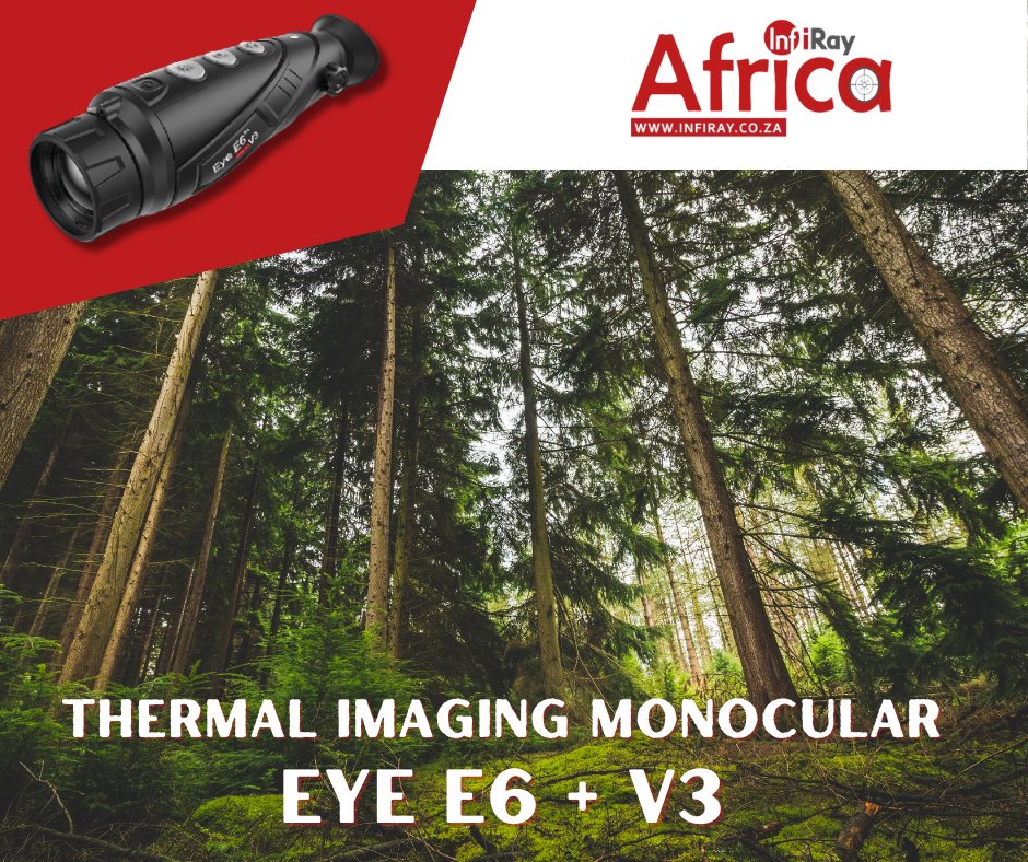 Experience the future of thermal imaging with InfiRay Africa's E6+ V3! 🌟 Clearer imaging, compact design, unbeatable value. Upgrade now!

#infiray #thermalimaging  #hunt #handheld #thermalriflescope #thermalscope #rangefinder #thermalangefinder #infirayoutdoor #thermalhunt