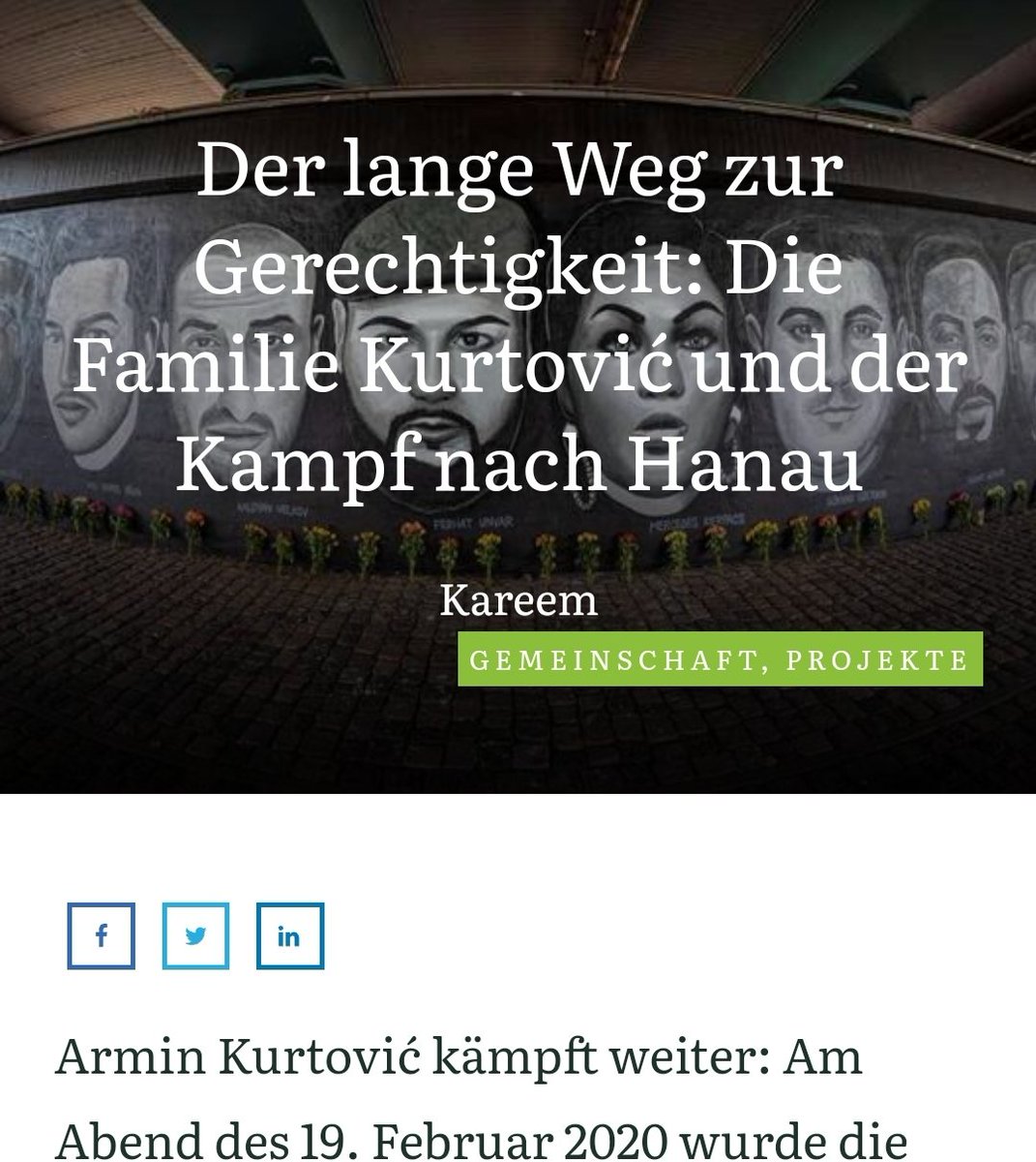 +++Spenden Kampagne für Juristische Aufklärung +++ Support! blog.commonsplace.de/der-lange-weg-… @armin_kurtovic