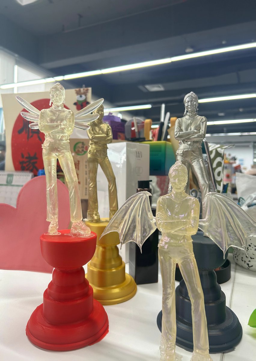 Creality3dP's tweet photo. No detail restrictions of A & B-Sides on you, made possible by #HalotMagePro.
😇 Angel / 😈 Devil?
Do your own ♥︎ scanning
https://t.co/jCWrrZFM1z
Print like a pro ♦︎ with 25% OFF
https://t.co/zsF5ibXXJv
#resinprinting #creality #3dprinting #3dprinter #crscanferretpro https://t.co/yohtZ8W59q