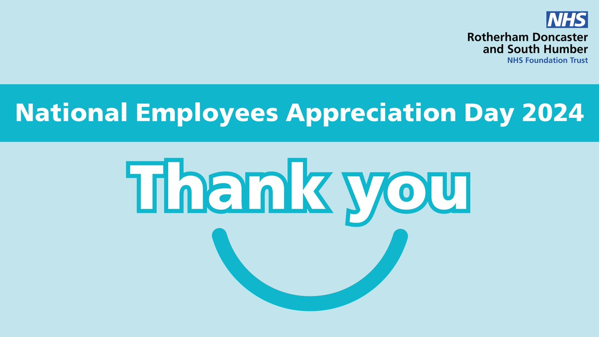 We want to say a big thank you to all of our colleagues as we mark National Employee Appreciation Day 2024 today.