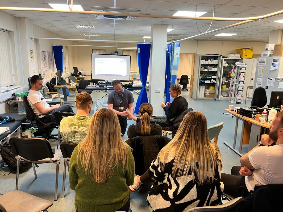 Jason Curtis (@jasoncphysio) on Twitter photo Great foot and ankle practical session over at Greyfriars today! Thanks as always for your expertise <a href="/SAlldrick/">Scott Alldrick💙 🇺🇦</a>
Mpft staff don’t forget to check the training calendar on sharepoint for what’s on! <a href="/DKneesDElbows/">Denise Softley</a> Great foot and ankle practical session over at Greyfriars today! Thanks as always for your expertise <a href="/SAlldrick/">Scott Alldrick💙 🇺🇦</a>
Mpft staff don’t forget to check the training calendar on sharepoint for what’s on! <a href="/DKneesDElbows/">Denise Softley</a>