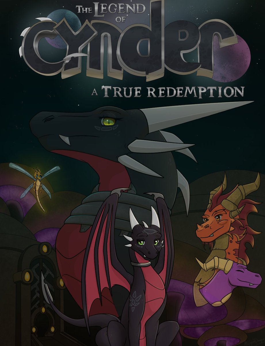 DragonApollyon's tweet image. Some concept art for a comic I'll be working on sometime in the future.
#TheLegendofSpyro #Spyro  #Cynder