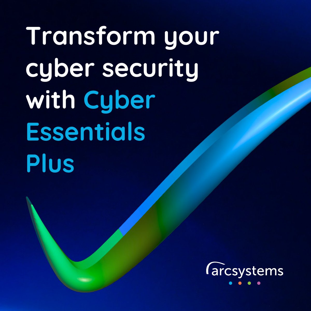 How do you become Cyber Essentials Plus certified?

Measured against the same 5 basic controls as Cyber Essentials, Cyber Essentials Plus is externally assessed for extra assurance.

It all starts with a Cyber Security Review. 

Book yours: arcsystems.co.uk/how-cyber-awar…

#cybersecure