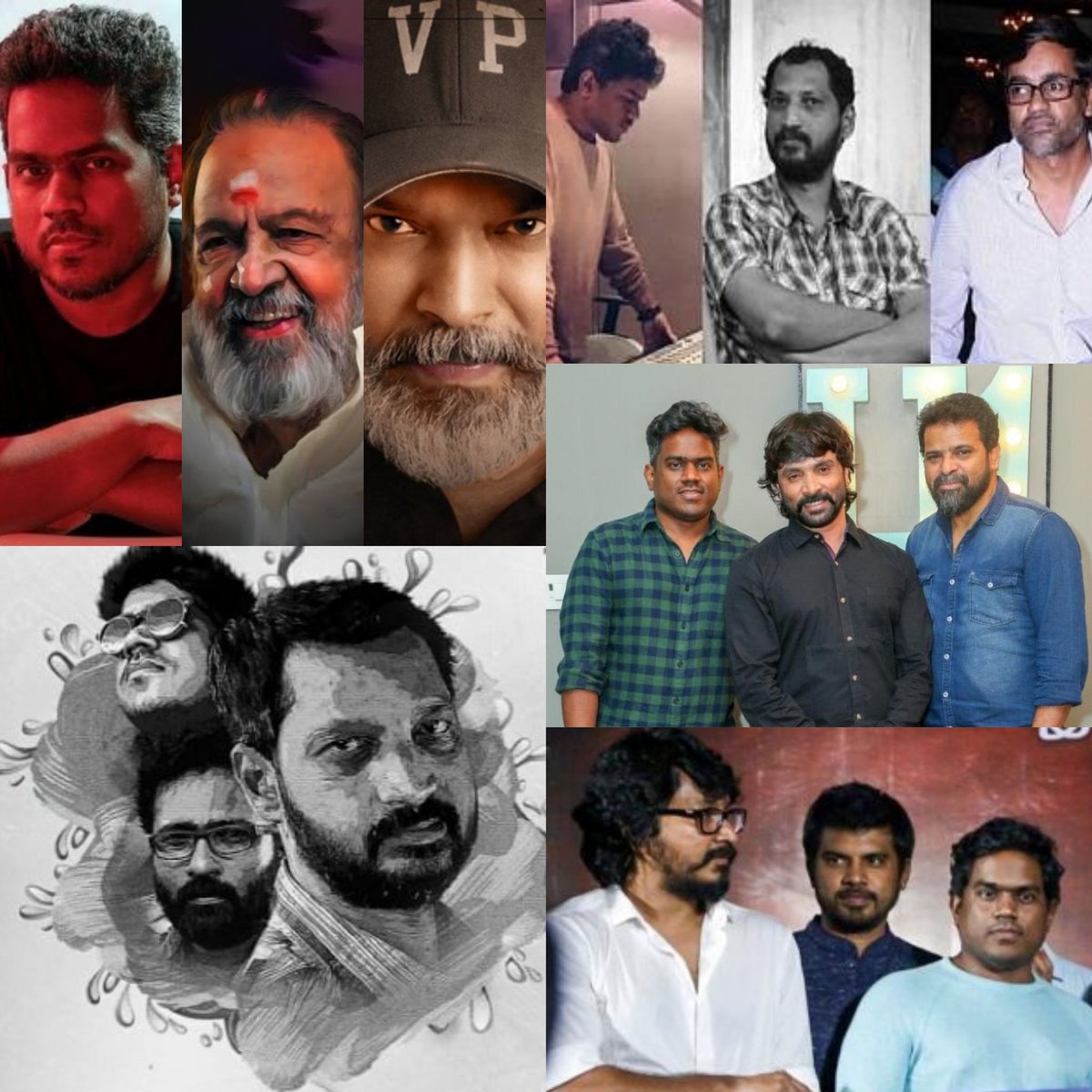 Yuvan Squad 🔥🔥🔥

@thisisysr @U1Records

#Vaali #NaMuthukumar #PaVijay
#Snekan #Selvaraghavan #Ameer
 #Venkatprabhu #Ram #Vishnuvardhan #TamilCinema