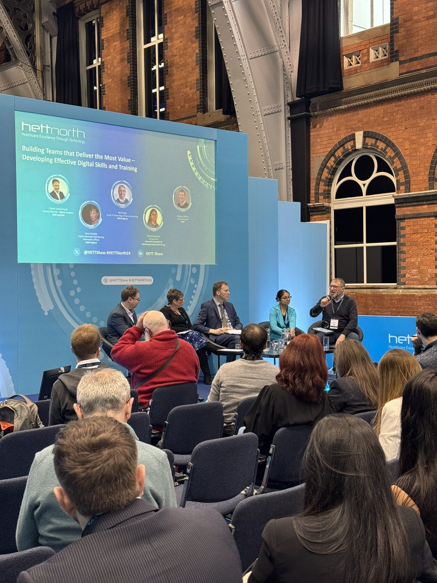 Another great session wrapping up at the Workforce, Adoption & Productivity theatre! Share your thoughts on this one below👇 @jamesfreed5 @DrNRalph @CEOfedip @Ramandeep_kaur9 @HelenBalsdon1 #HETTNorth24