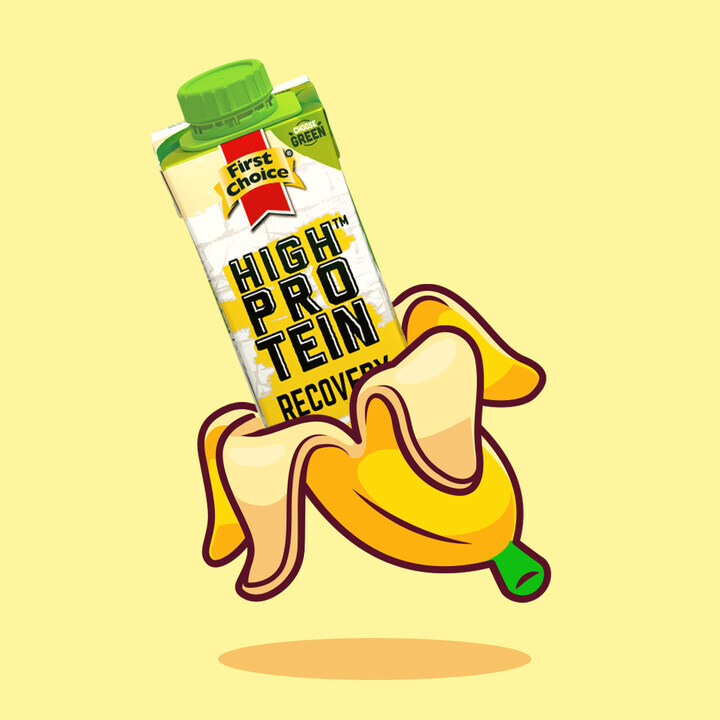 Banana Crème - a flavour bomb!🍌💣 #HPR #RecoveryMilk #PushPastPossible