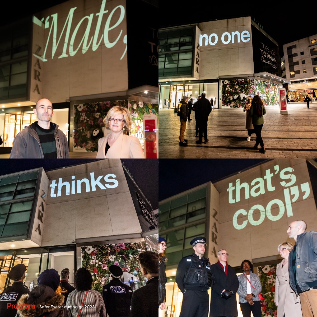 Celebrating one year of our @saferexeter campaign! The award-winning campaign empowered bystanders to intervene safely, and sparked important conversations on preventing harassment. #SaferExeter @Uniofexeter @KindlingInterv