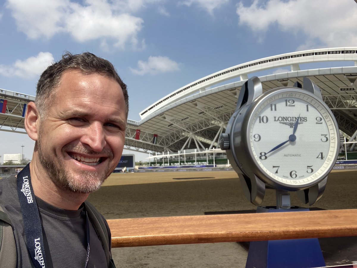 Day T-2 at the @GCL_Official @AlShaqab is sensational … #Showjumping #Qatar