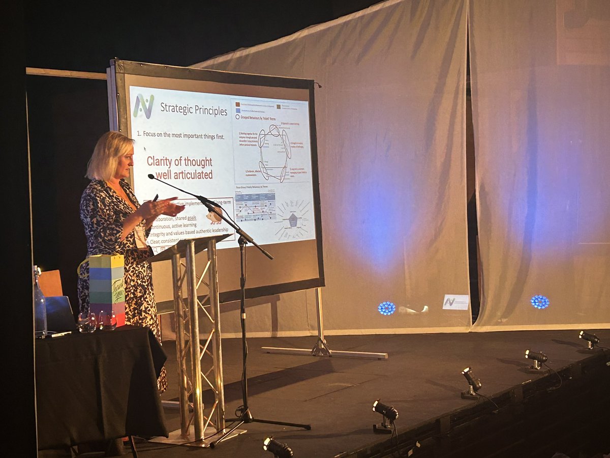 <a href="/TrustSafeguard/">Sarah B</a> explaining safeguarding strategy and the strategic principles of strong safeguarding culture beautifully at @NAASA #DSLConference day 2!