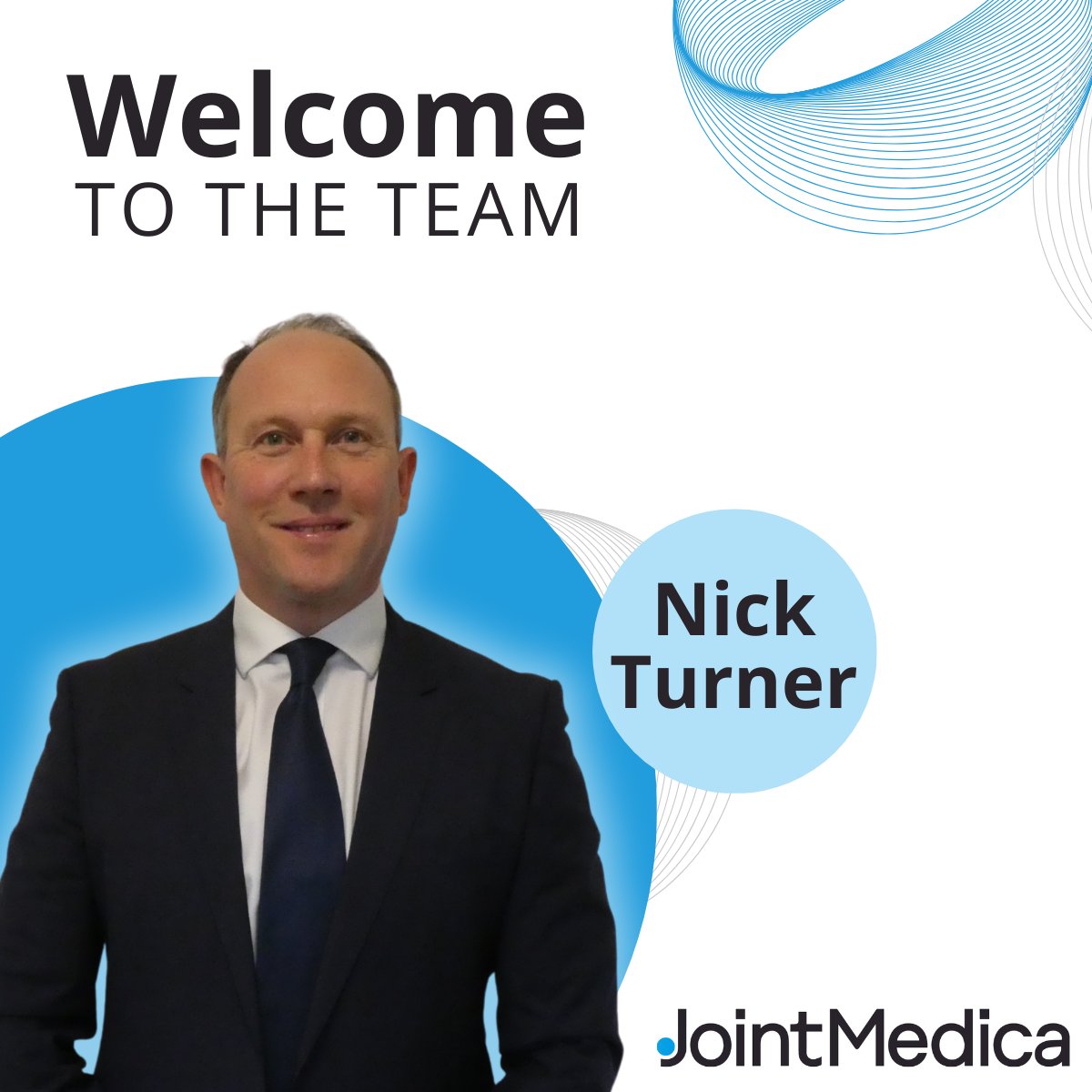 We are extremely pleased to announce the recent appointment of Nick Turner to the JointMedica team as Senior Director – Design and Development! Nick brings with him twenty-three years of experience of design & development within the medical technology industry. Prior to