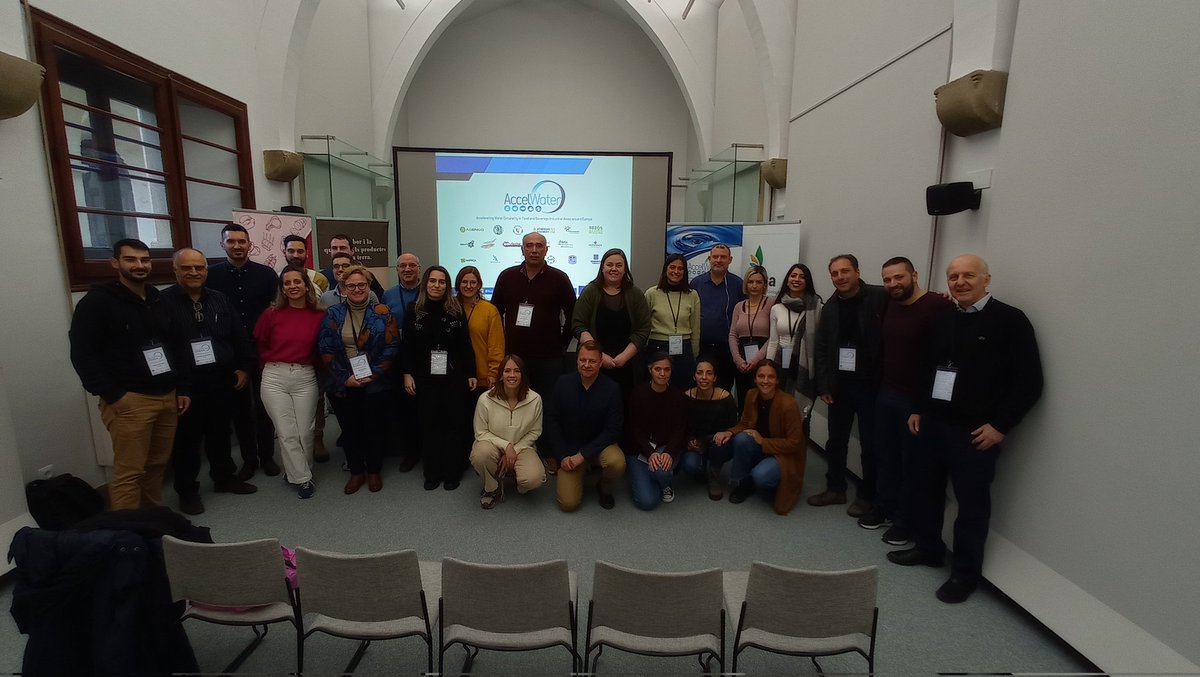 innovacc_cat's tweet photo. #accelwater #h2020 #euprojects
First day of the @AccelWater 6th Project Coordination Meeting in Vic, organized by the @BETA_TechCenter, #MAFRICA SA, and @innovacc_cat. https://t.co/GKplQBwnXS