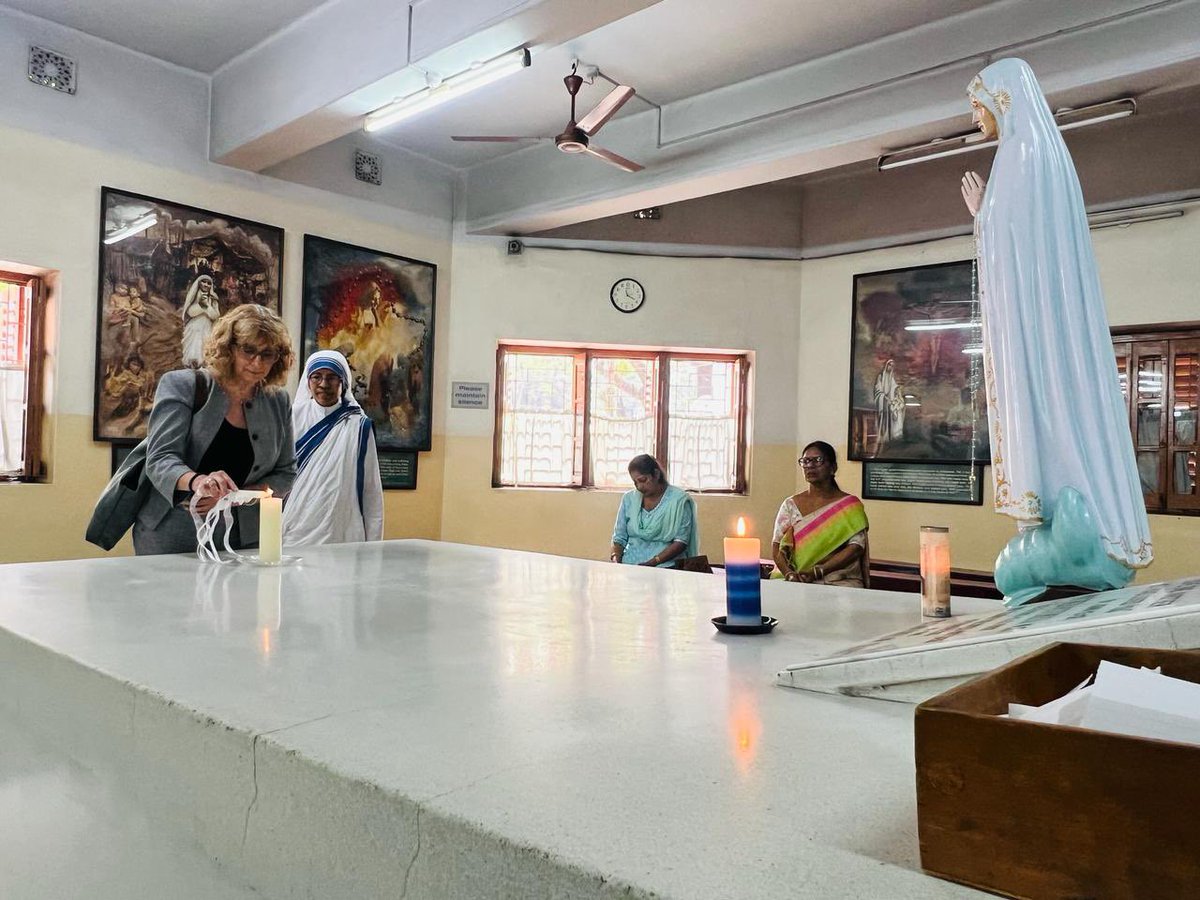 During her first visit to the City of Joy, <a href="/State_SCA/">Bureau of South and Central Asian Affairs (SCA)</a>'s Deputy Assistant Secretary for India Nancy Jackson visited Saint Mother Teresa’s home at the Missionaries of Charity to gain a deeper understanding of her life and work for marginalized communities.