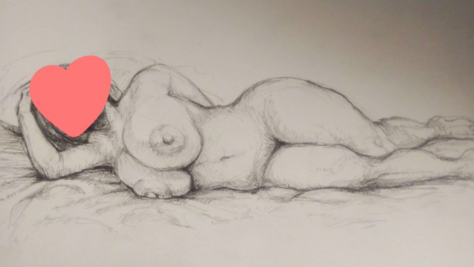 風俗いってエッチなことせずにクロッキーしてきました 