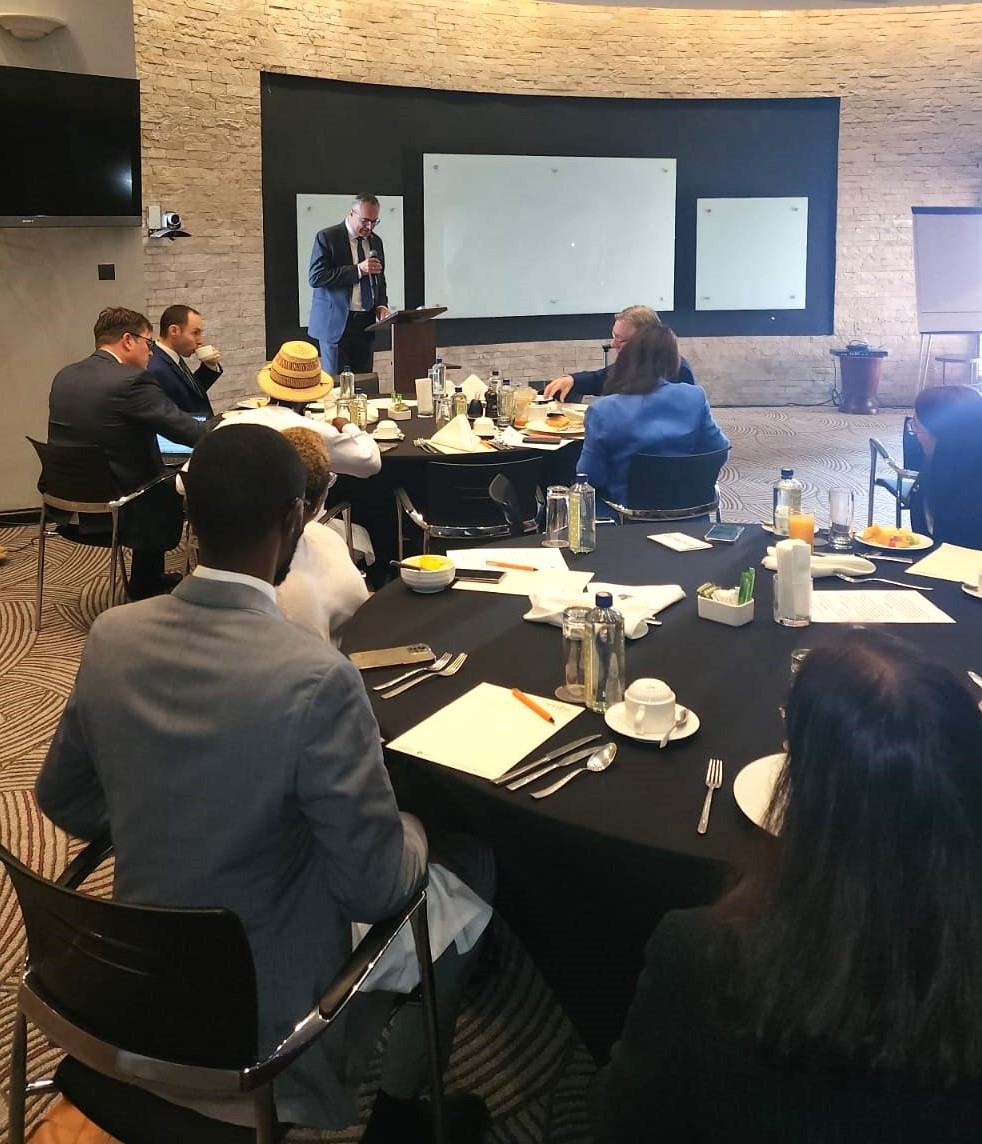 Local engagement is crucial in addressing environmental impacts.

At the Breakfast Mtg on Environmental Governance,  I underscored the necessity of engaging local &amp; urban actors in climate negotiations.

Their involvement is key in accelerating concrete #ClimateAction in cities.