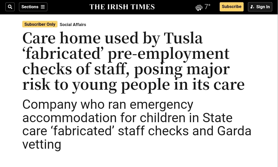 Mick_O_Keeffe's tweet photo. Huge story breaking this morning! 

The Irish government outsourced the care of vulnerable kids to an African man whose company fabricated background checks. 

Given the existing problems of child abuse in Roderic's dept, I demand his immediate resignation!

#ResignRoderic https://t.co/ZwuesF1lqY