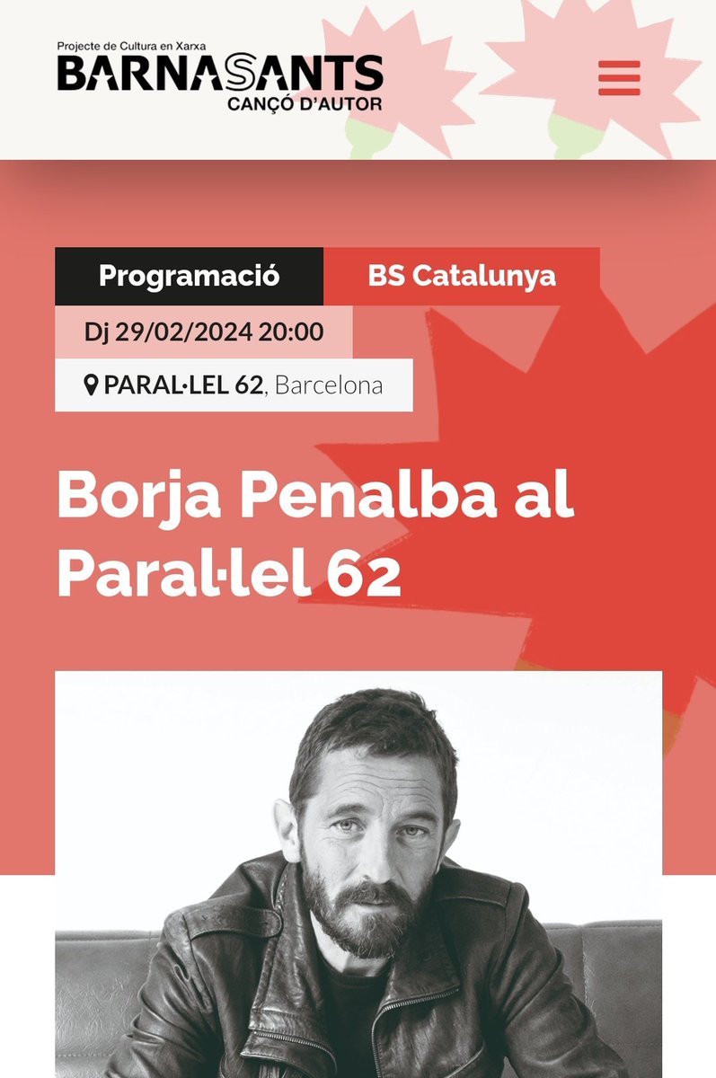 CompanyStas's tweet photo. #29fe24
2/4 de 7hV @tonidelhostal
a Algemesí/biblioteca
7hV "Nacionalisme" per @RicardChulia a @casalelx
8hV @BPenalba a @parallel62bcn
2/4 de 9hN #MarcelCasellas i #laVellaClúndia a BCN/@tradicionarius
9hN
~@Antonia_Font a Palma/Auditórium
~@mariaheinpuig a BCN/@Sala_Apolo https://t.co/8mZ1850mWi