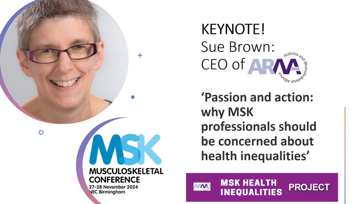 Please take time to listen to @SueBrownSB CEO of ARMA's video explaining why finding a solution to health inequalities and deprivation matters and RT @sharonchanb @mercephysio1 @ChrisMartey @AmandaHensman 👇👇👇👇👇 youtu.be/0bNTiLCfOVw