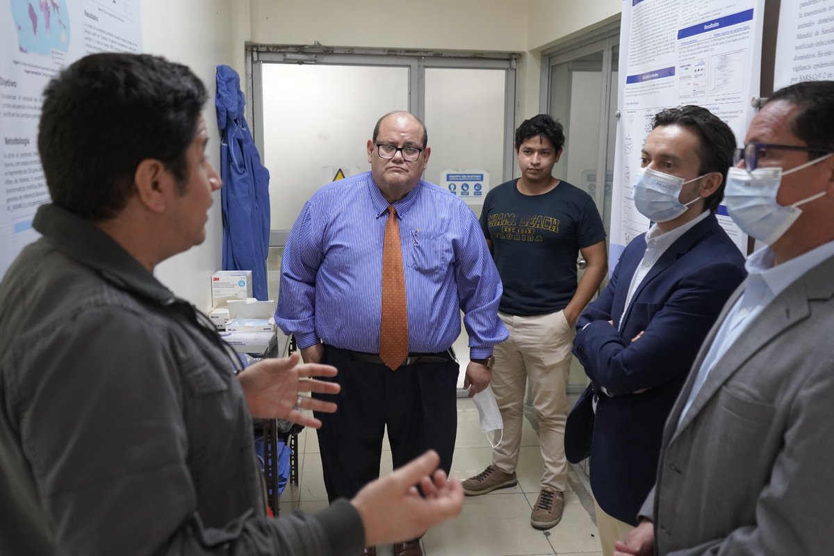 INSPI_ECUADOR's tweet image. #InvestigaciónEnSalud  #AvanceCientífico #ElNuevoEcuador 

El INSPI recibió a una delegación de @EduSuperiorEc para mantener una productiva reunión con la Dra. Iliana Caicedo, Coordinadora General Técnica, y su equipo de trabajo. Durante el encuentro, se abordaron temas cruciales…