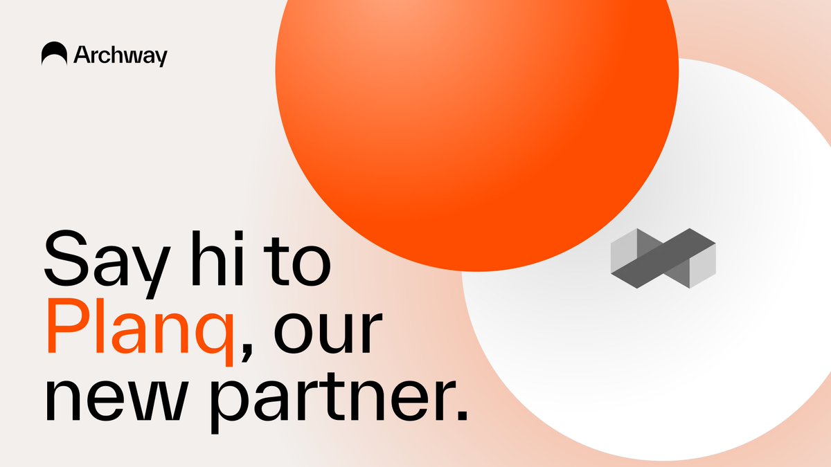 Archway is thrilled to welcome a new partner to the ecosystem – <a href="/PlanqFoundation/">Planq Network</a>, an innovative layer 1 EVM chain built on the Cosmos SDK, focusing on Mobile-first development.

Check out their announcement below ⤵️