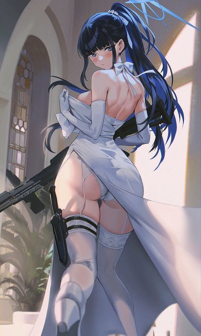 ドレスサオリ #BlueArchive #ブルアカ 