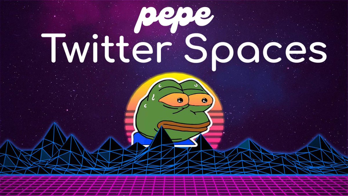 pepetobillions's tweet photo. GET READY $PEPE MINIONS!! 🚀
WE WILL BE HAVING A COMMUNITY SPACE IN 1HRs. 

⏰ SET YOUR ALARMS 12:30PM-EST  🐸🐸 https://t.co/IeR4IZBVRN