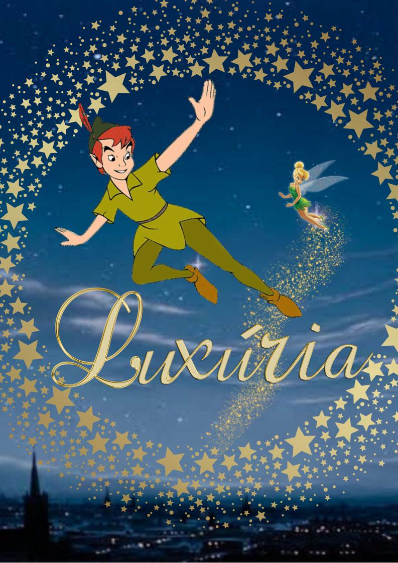 Então venha comigo, onde nascem os sonhos, e o tempo nunca é planejado. Basta pensar em coisas alegres, e seu coração vai voar nas asas, para sempre, na Never Never Land!
Tema definido de 2025💎 🎉🧚‍♀️🧚‍♂️