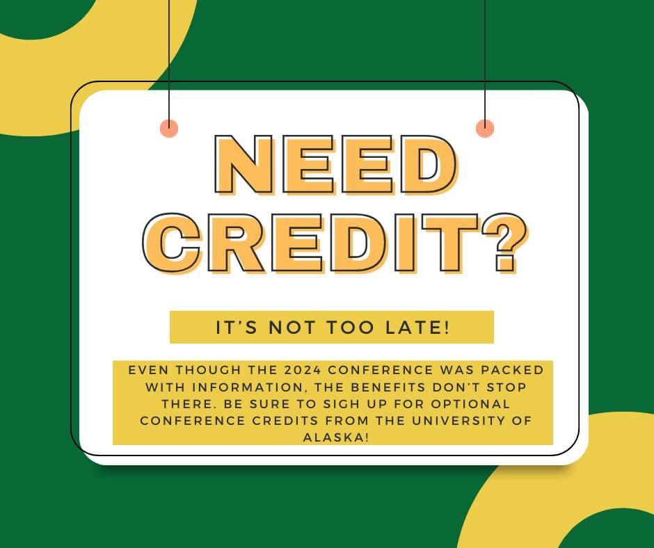 The benefits of attending an ASTE conference just don't stop! There is still time to sign up for college credits from the University of Alaska for attending conference sessions! Don't miss out on this amazing opportunity! aste.org/resources/conf… #ASTE #ASTE24 #CreativeOutlet