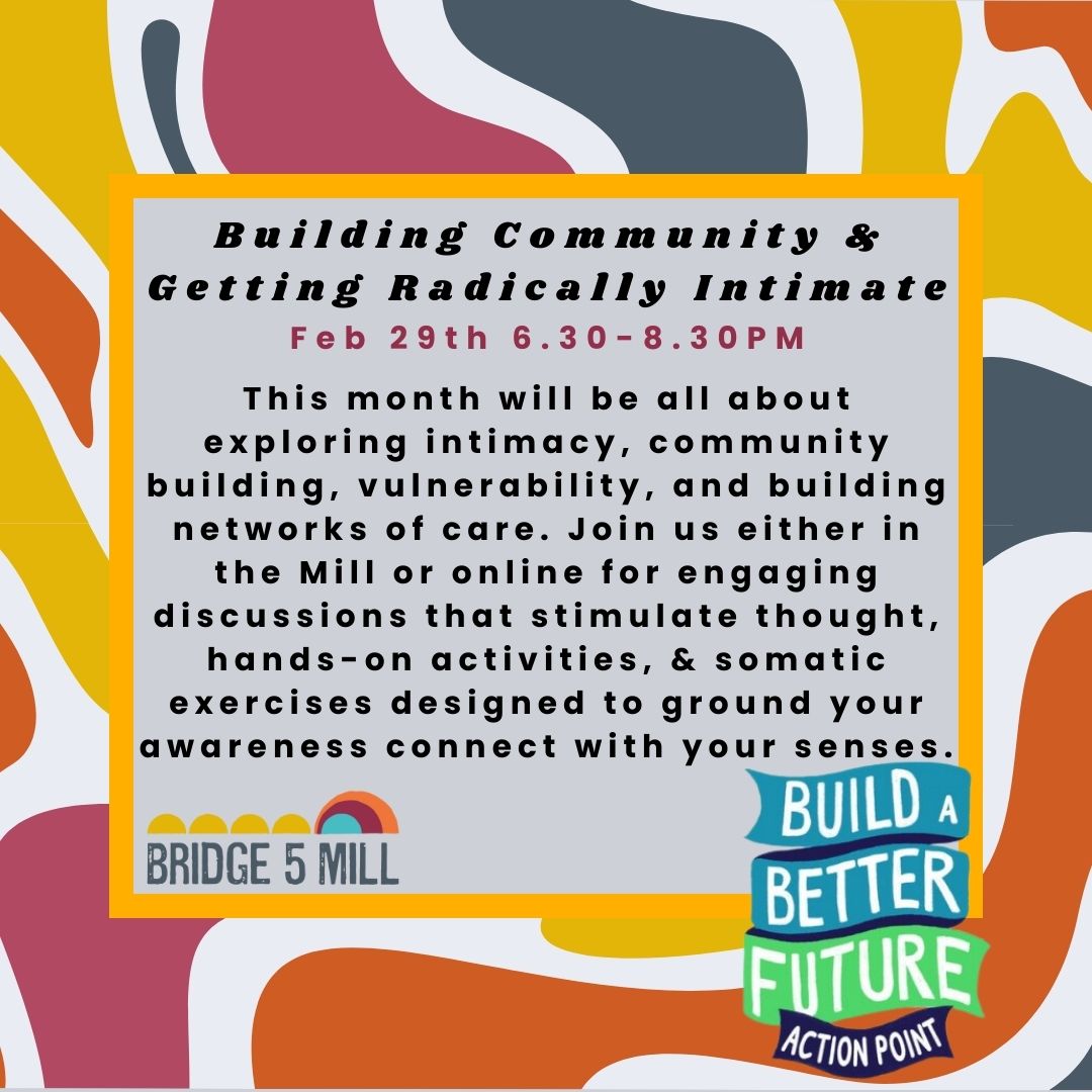 Bridge 5 Mill (@bridge5mill) on Twitter photo Look out 2024!!!
This year we are teaming up with <a href="/GirlGangMcr/">GirlGangMcr</a> to host Action Point.
Join us tomorrow for an evening full of social change, collective action, and activism!
⏰29th Feb 18.30-20.30
🏫Bridge 5 Mill/ online
Book here -tickettailor.com/events/girlgan…? Look out 2024!!!
This year we are teaming up with <a href="/GirlGangMcr/">GirlGangMcr</a> to host Action Point.
Join us tomorrow for an evening full of social change, collective action, and activism!
⏰29th Feb 18.30-20.30
🏫Bridge 5 Mill/ online
Book here -tickettailor.com/events/girlgan…?