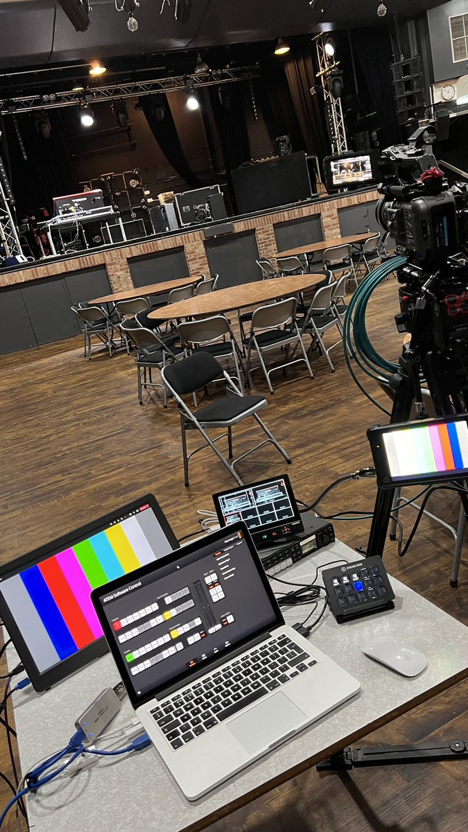 Testing multi-camera live streaming set up for a job next week. Get in touch if you have any live streaming requirements. 

#livestreaming #hitchin #videoproduction #hitchintown #filmmaking #hertfordshire #hitchinStudio