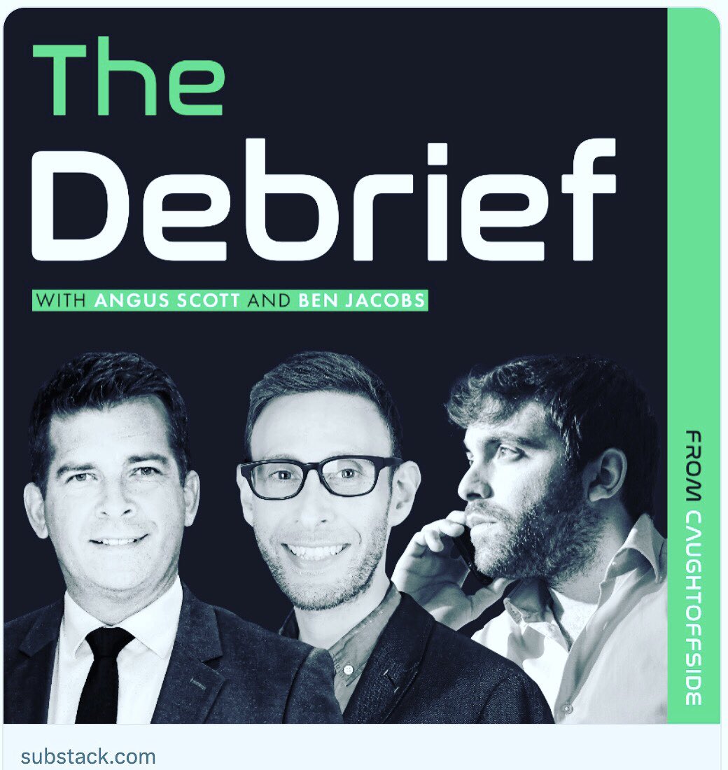 Great episode of The Debrief behind the “Leverkusen miracle”. With @FabrizioRomano @JacobsBen and @kevinhatchard including: 🔴Next move for Alonso (LFC, RM or FCBayern?) 🔴⚫️ dethroning Bayern 🔴🔵 next for Michael Elise 🔴⚪️ Pedro Neto to N London 🔵⚪️ Poch pressure 🎙️Spotify