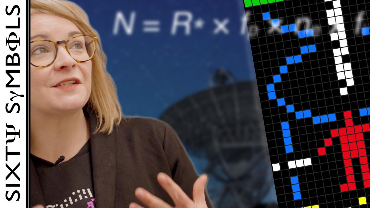 Sixty Symbols (@sixtysymbols) on Twitter photo NEW VIDEO about the Drake Equation and searching for extraterrestrial life...
Featuring <a href="/DrEOChapman/">Emma Chapman</a> from <a href="/UoN_Physics/">UoN Physics & Astronomy</a> and plenty of talk about <a href="/SETIInstitute/">The SETI Institute</a>
youtu.be/OXMBozstWG0 NEW VIDEO about the Drake Equation and searching for extraterrestrial life...
Featuring <a href="/DrEOChapman/">Emma Chapman</a> from <a href="/UoN_Physics/">UoN Physics & Astronomy</a> and plenty of talk about <a href="/SETIInstitute/">The SETI Institute</a>
youtu.be/OXMBozstWG0