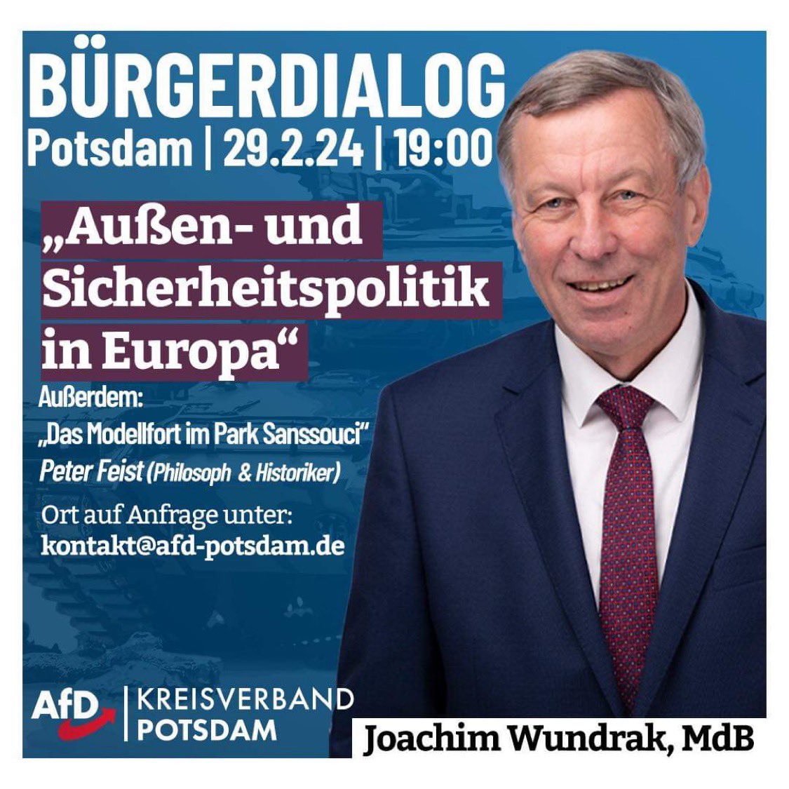 Einladung zum Bürgerdialog @AfD_Potsdam