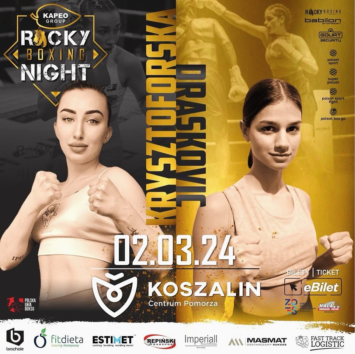Będzie to mój 8 zawodowy pojedynek w boksie zawodowym 🥊 A gala @rocky_boxing_night odbędzie się dzień później 2.03, start transmisji o godzinie 18:30 na kanale Polsat Sport Fight oraz Polsat Premium, moja walka około 19:23 💎. #teamkrysztoforska💎 #cristal #koszalin