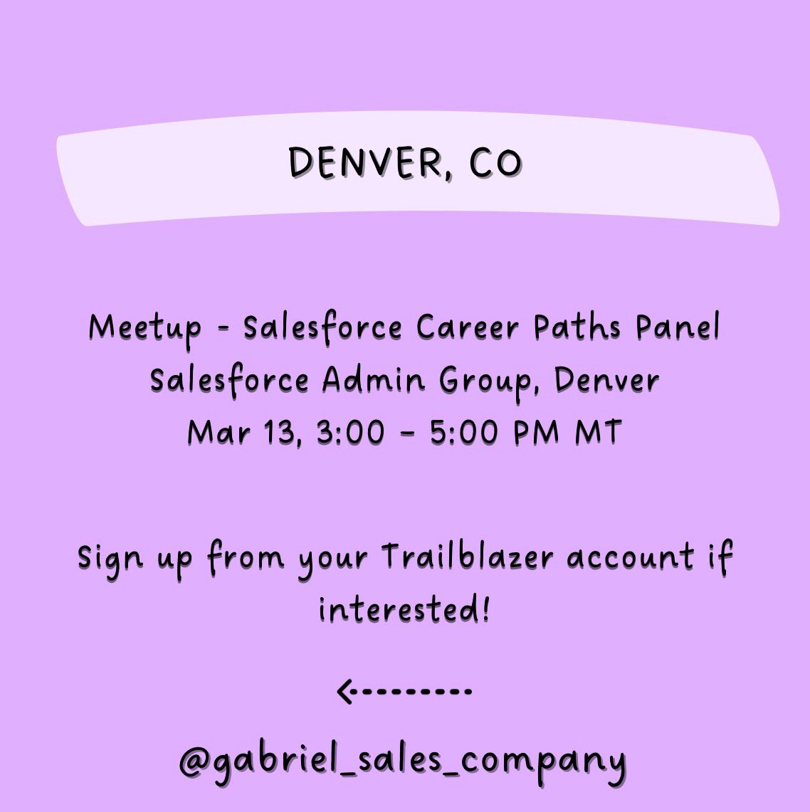 GS_Social's tweet image. Explore the fantastic virtual &amp;amp; in-person Salesforce events via the SF Trailblazer community. It doesn&apos;t matter where you are globally, you can join in. Many local events are free with just an RSVP. Drop us a message for details!

#pardot #salesforce #salesforceevents