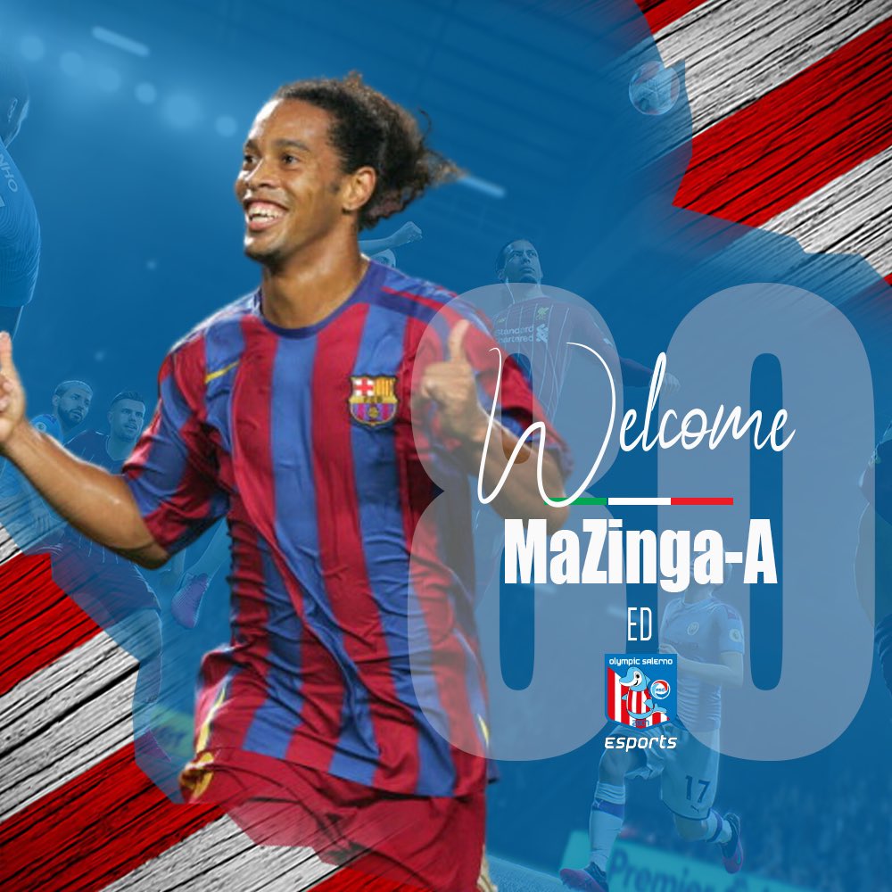 💣 UFFICIALE ⤵

Nuovo acquisto in casa:
<a href="/OlympicSaEsp/">Olympic Salerno eSports</a>

⏩ <a href="/MaZinga_A/">MaZinga-A</a>

Entra in famiglia un esterno con la “E” maiuscola…esperienza, tecnica, mentalità offensiva e difensiva al Top. Il resto c’è lo dirà il campo!!!

Benvenuto #Zinga 🔥🏃

#OSE ⚪🔴