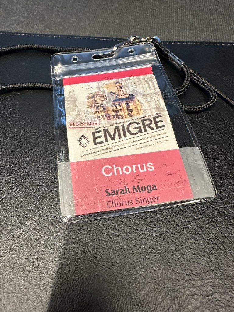 SarahAMoga's tweet photo. So excited to be back with @nyphil this week for the New York premiere of Emigré! https://t.co/2Rg4dLHhCo