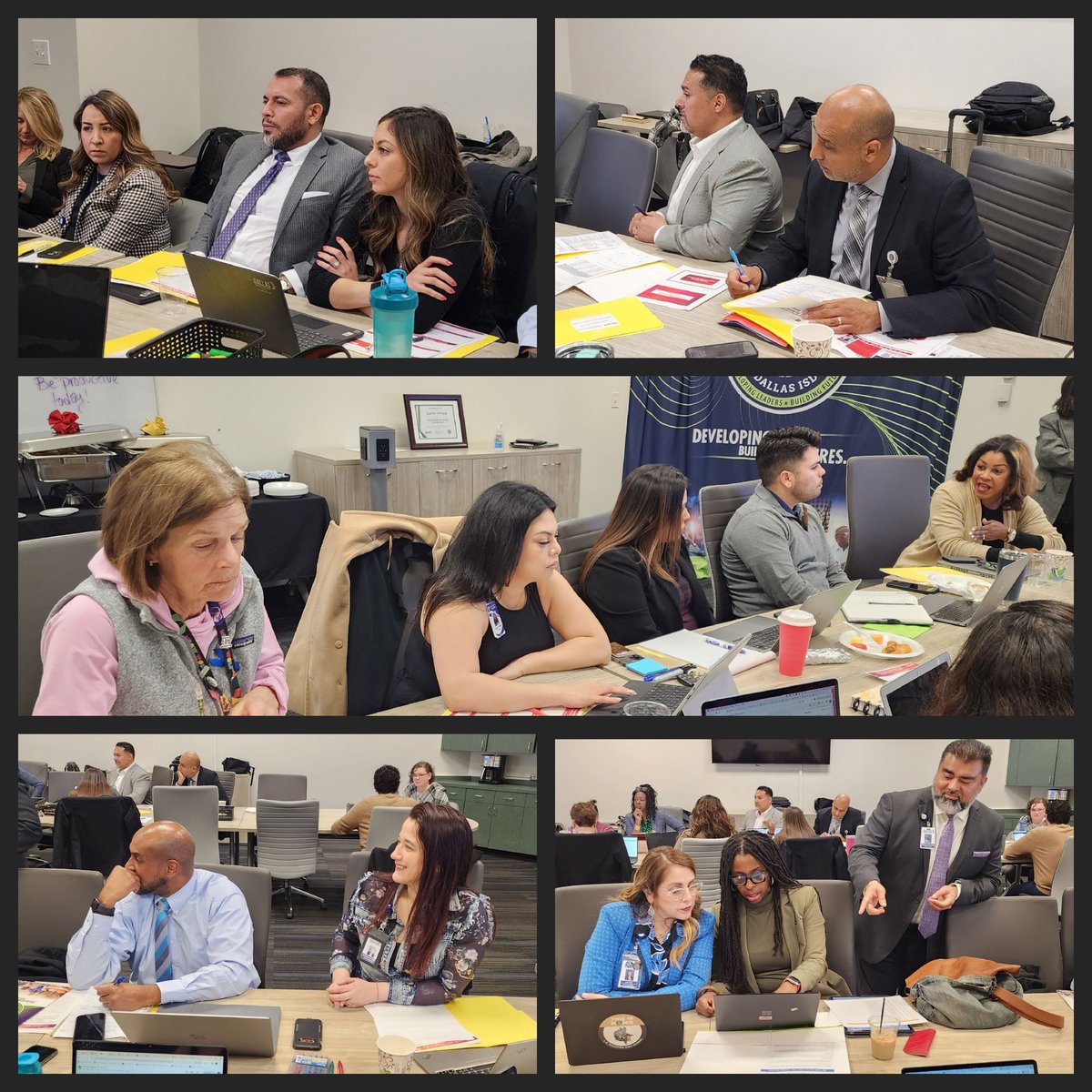 Mark Ramirez (@mramirezdisd) on Twitter photo Region 1 leaders engaged in charting our pathway to ensure our students are College, Career, and Military Complete (CCMT). #Region1Excellence <a href="/DrBrianLusk/">Brian Lusk</a> <a href="/LisaAnnVega1/">Lisa Ann Vega</a> <a href="/REHdz79/">Rosa Elva Hernandez</a> <a href="/LourdesGarduno3/">Dr. Lourdes Garduno</a> <a href="/SHussainDISD/">Salem Hussain</a> <a href="/Beverly_A_Lusk/">Beverly Lusk</a> <a href="/TiffanyHuitt1/">Tiffany Huitt</a> <a href="/DallasISDSupt/">Dr. Stephanie S. Elizalde</a> Region 1 leaders engaged in charting our pathway to ensure our students are College, Career, and Military Complete (CCMT). #Region1Excellence <a href="/DrBrianLusk/">Brian Lusk</a> <a href="/LisaAnnVega1/">Lisa Ann Vega</a> <a href="/REHdz79/">Rosa Elva Hernandez</a> <a href="/LourdesGarduno3/">Dr. Lourdes Garduno</a> <a href="/SHussainDISD/">Salem Hussain</a> <a href="/Beverly_A_Lusk/">Beverly Lusk</a> <a href="/TiffanyHuitt1/">Tiffany Huitt</a> <a href="/DallasISDSupt/">Dr. Stephanie S. Elizalde</a>