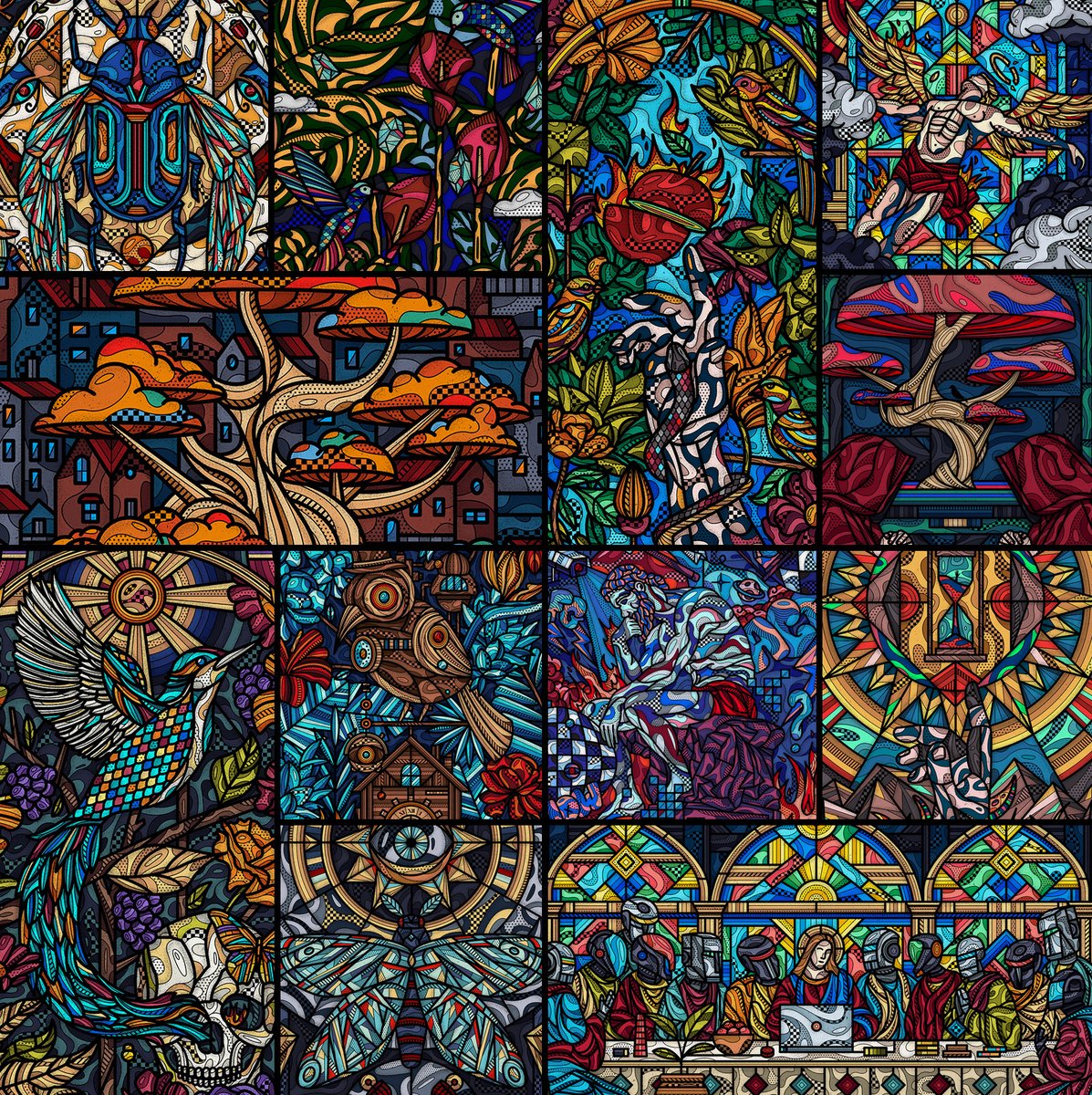 A small recap introduction about me 👋
- Digital artist since 2002 approx.
- Professional Graphic Designer &amp; Illustrator since 2006

NFTs
- 1st mint ever 2019 on MP
- 1st mint on SR in 2022.
- 13 pieces minted on SR total.
- All time high sale price 2.2 ETH
- 1 ETH average price